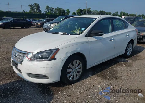 2013 Nissan Sentra Sv из США, поврежденный, VIN 3N1AB7AP5DL715807